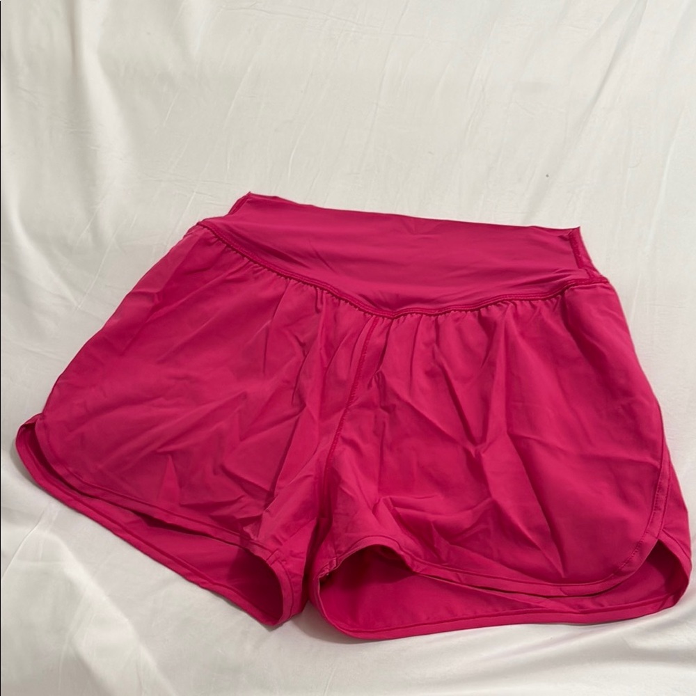Gianni Bini Pink Athletic Shorts Lightweight Elastic Waist